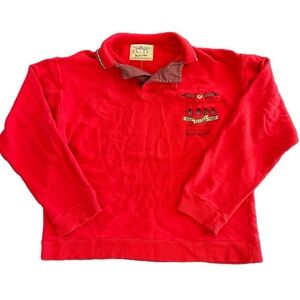 Vintage Elleci Italian Long Sleeve Collar made in Italy